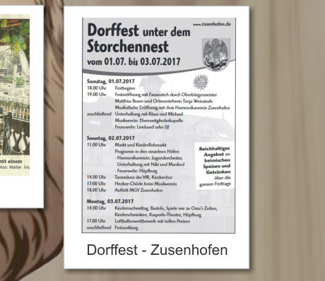 Dorffest - Zusenhofen