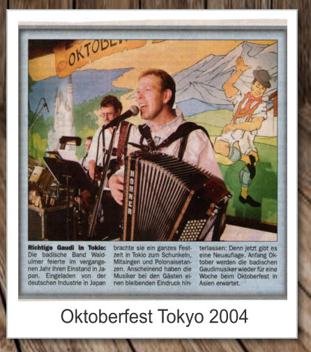 Oktoberfest Tokyo 2004