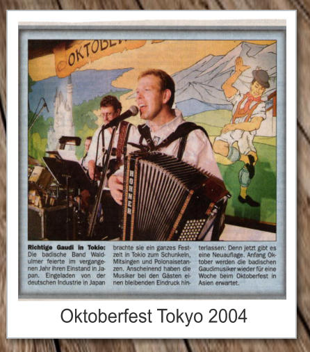 Oktoberfest Tokyo 2004
