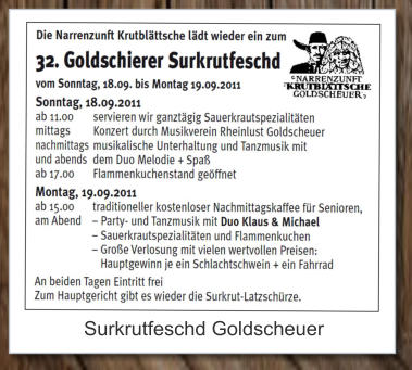 Surkrutfeschd Goldscheuer