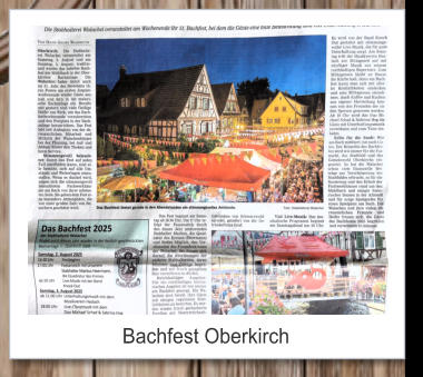 Bachfest Oberkirch