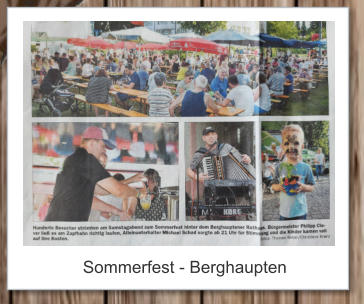 Sommerfest - Berghaupten
