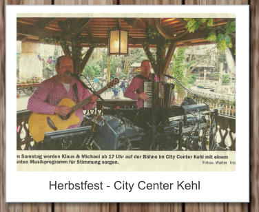 Herbstfest - City Center Kehl
