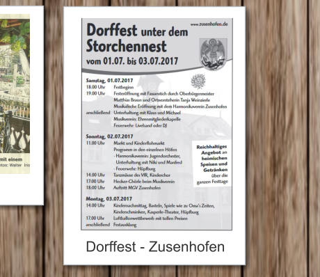Dorffest - Zusenhofen