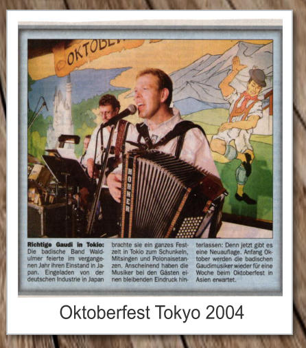 Oktoberfest Tokyo 2004