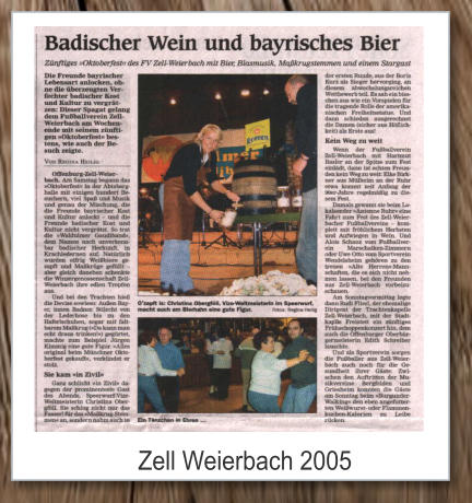 Zell Weierbach 2005