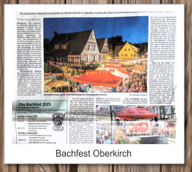 Bachfest Oberkirch