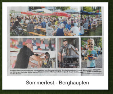 Sommerfest - Berghaupten