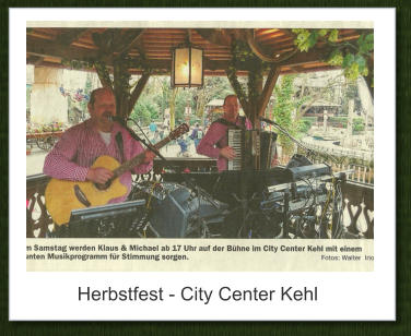 Herbstfest - City Center Kehl
