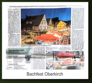 Bachfest Oberkirch