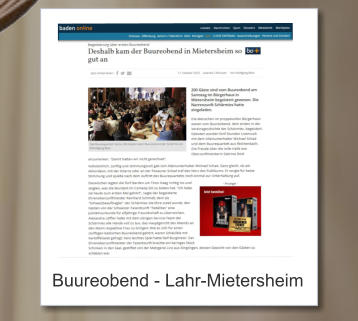 Buureobend - Lahr-Mietersheim