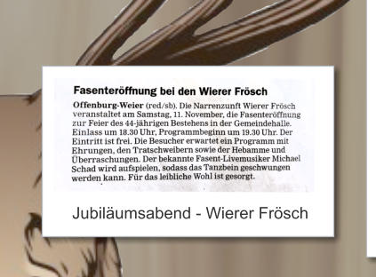 Jubilumsabend - Wierer Frsch